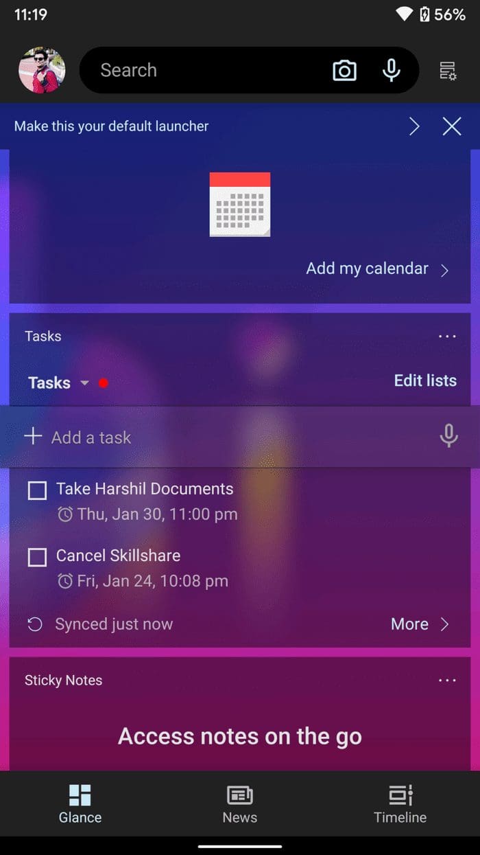 Microsoft features