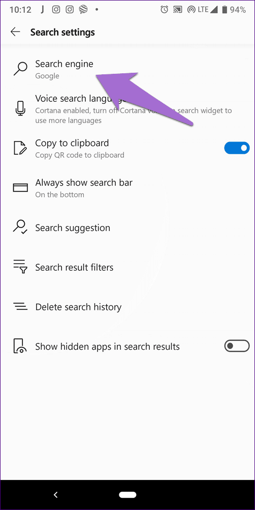 Microsoft Launcher Settings 15