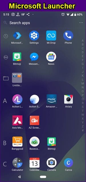 Microsoft Launcher Vs Action Launcher 13