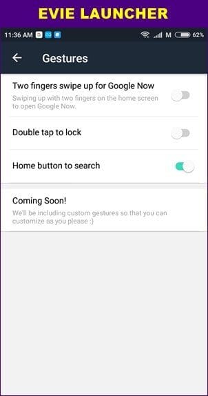 Microsoft Launcher Vs Evie Launcher Comparsion 11