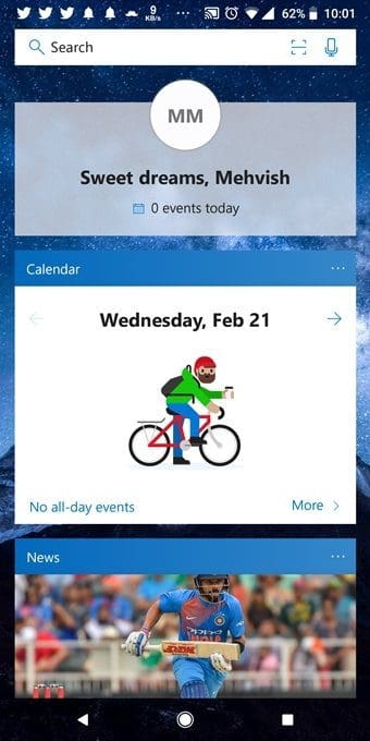 Microsoft Launcher Vs Evie Launcher Comparsion 16