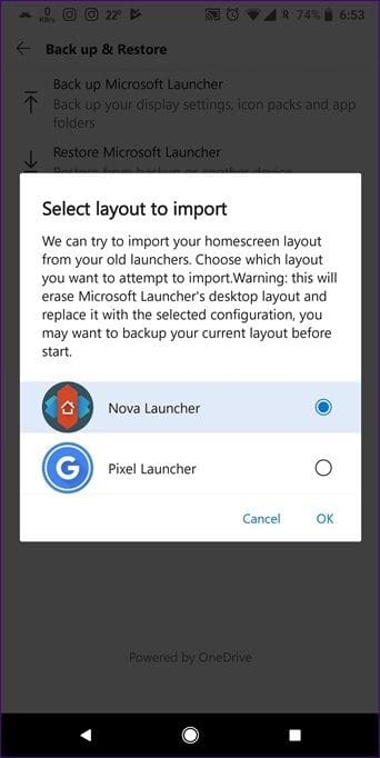 Microsoft Launcher Vs Evie Launcher Comparsion 4