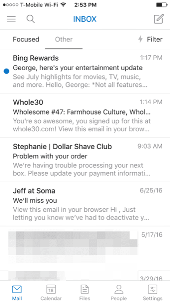 Microsoft Outlook Simpliday Handle Inbox By Gmail Email Calendar To Do Reminders All In One Ios 1