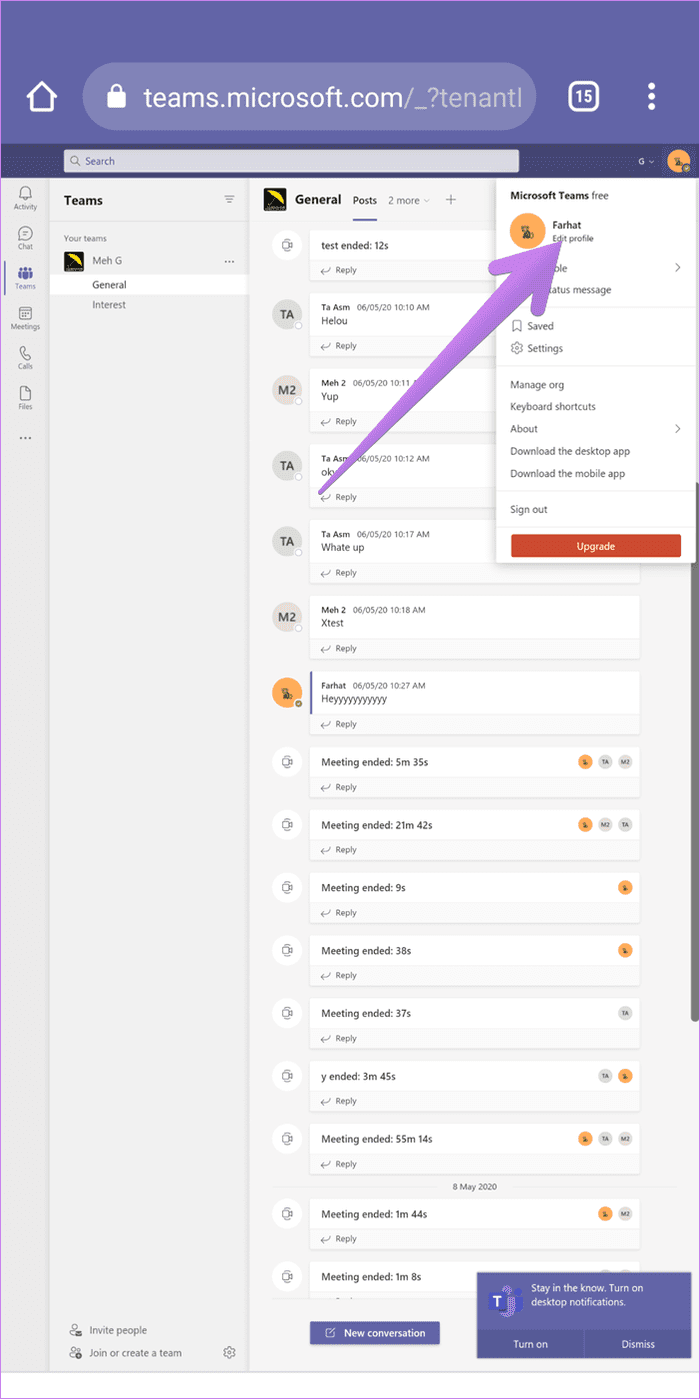 Microsoft teams remove profile picture 11