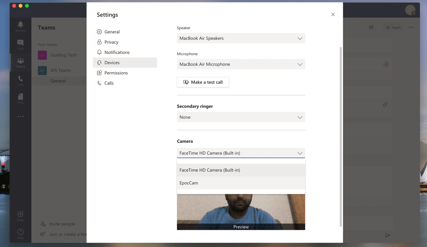 Microsoft teams with epoccam