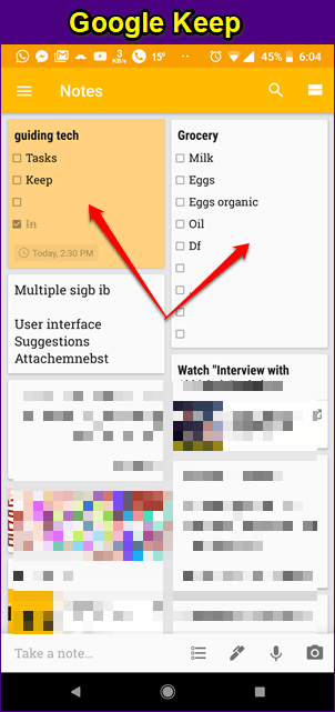 Microsoft To Do Vs Google Keep 2