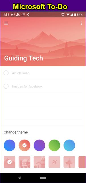 Microsoft To Do Vs Google Keep 9