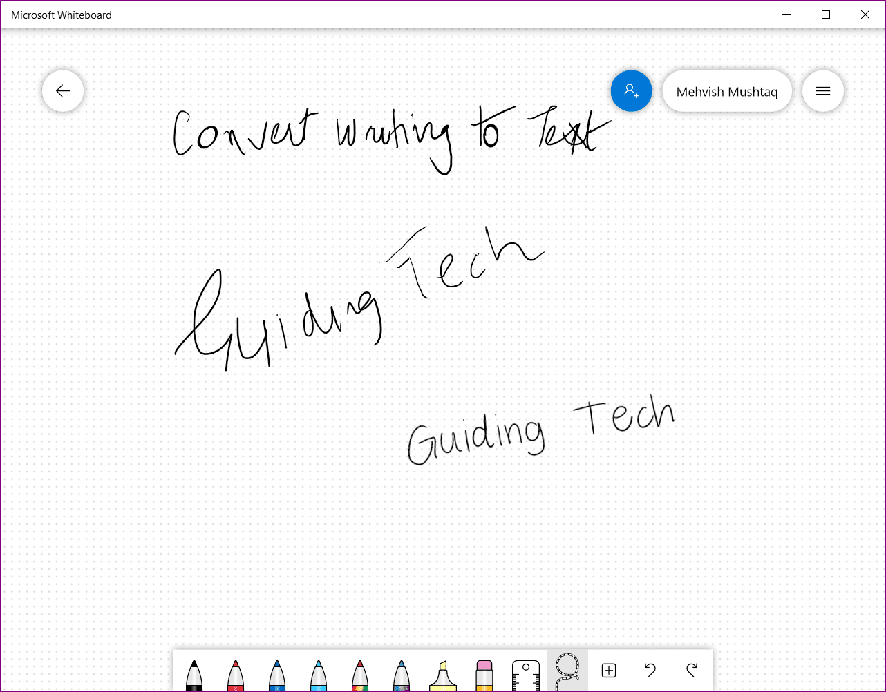 Microsoft Whiteboard Tips Tricks 4
