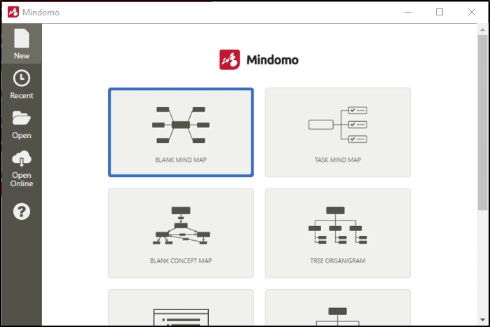 Mindomo Main 1