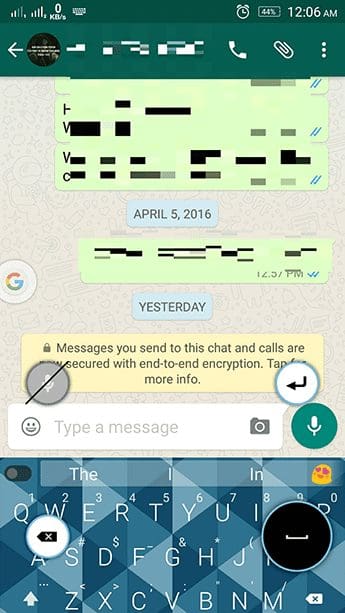 Minuum Keyboard 2