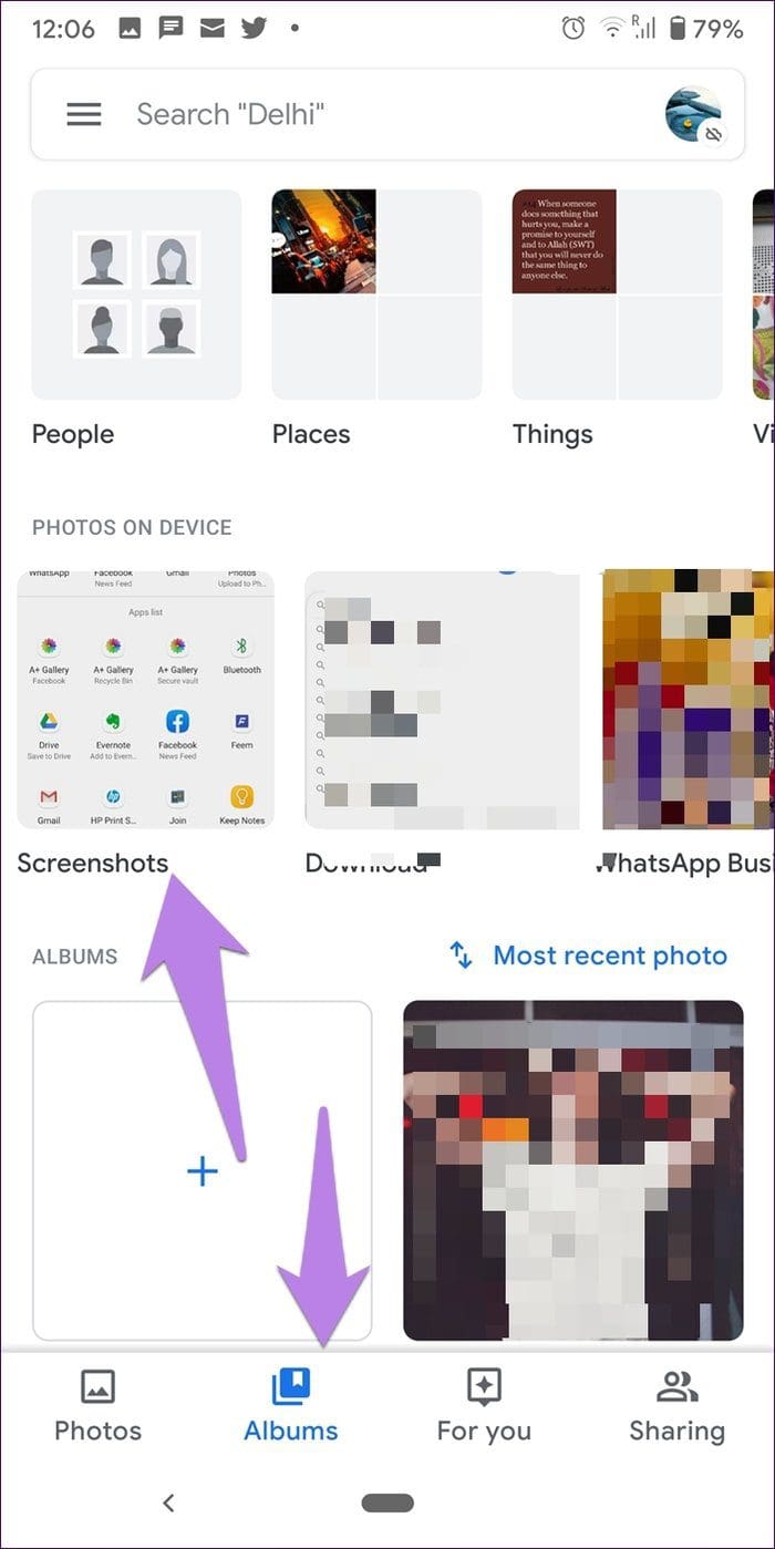 Move photos from email to google photos 14