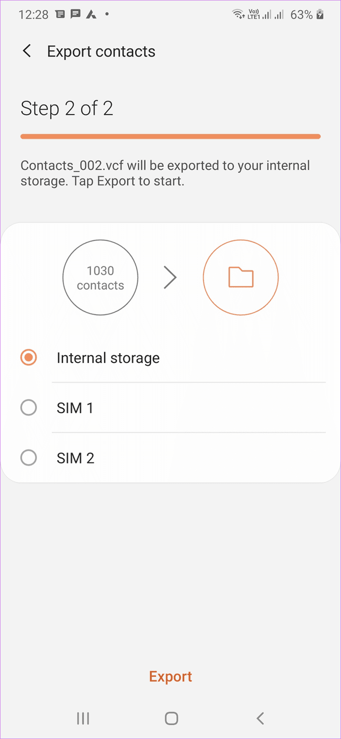 Move samsung contacts to google account 19