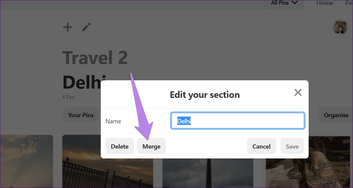 Move Section In Pinterest 17