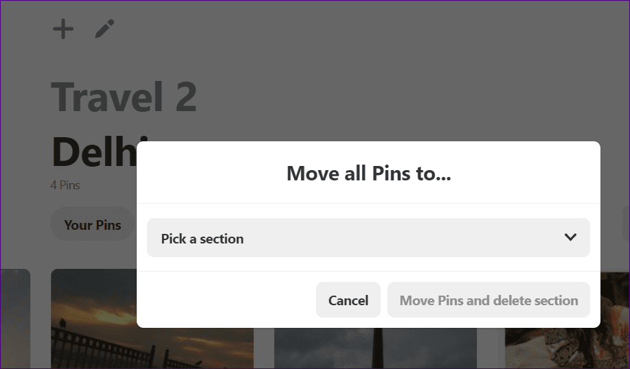 Move Section In Pinterest 18