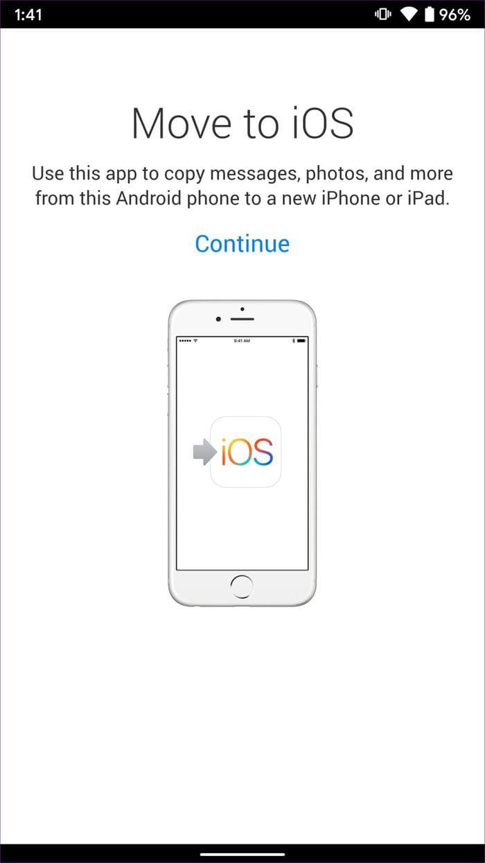 Move to ios