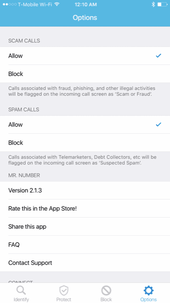 Mr Number Block Calls Unwanted Spam Iphone App 3