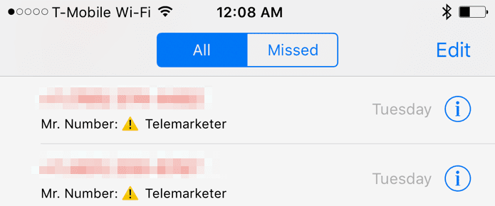 Mr Number Block Calls Unwanted Spam Iphone App 1