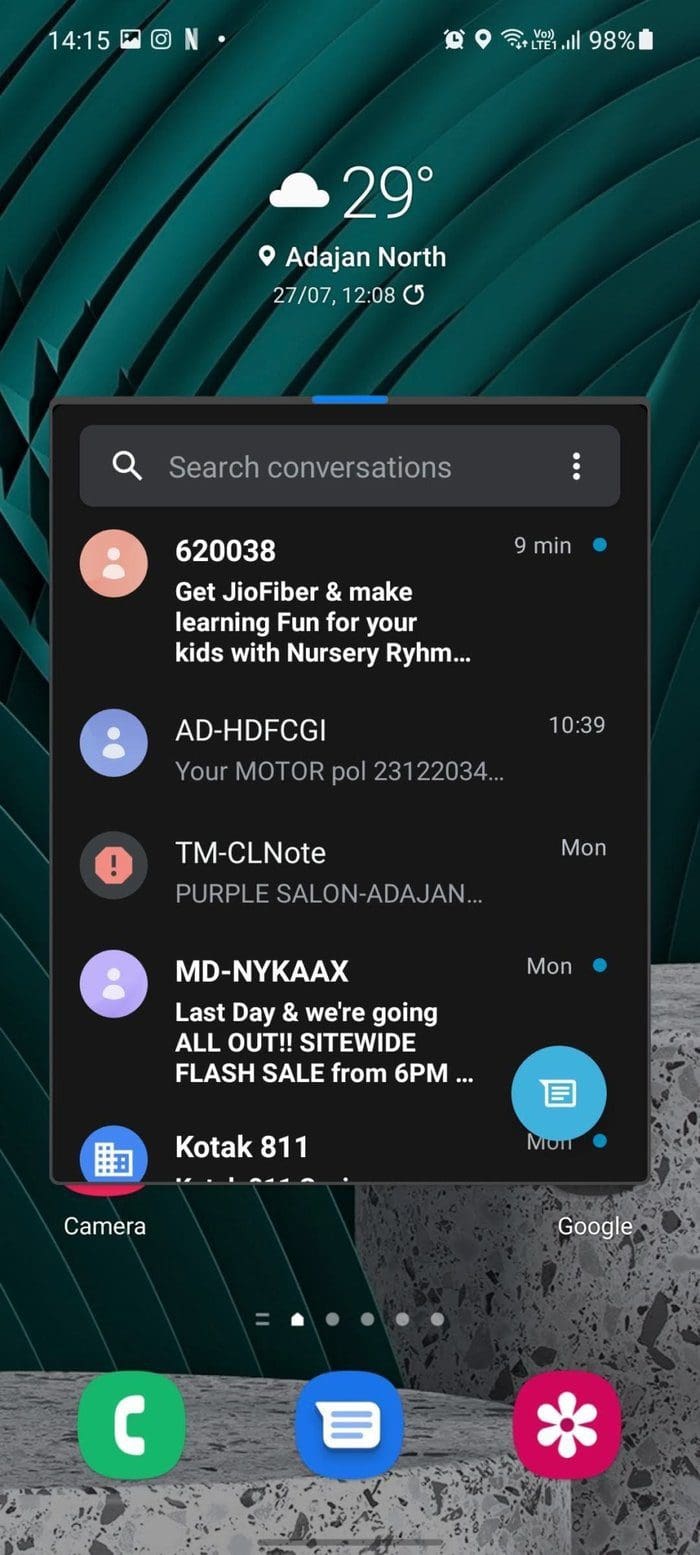 Multi window in action