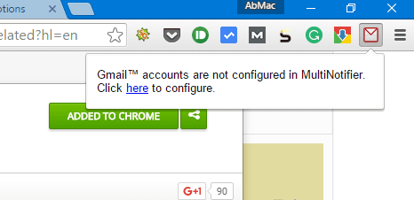 Multinotifier Select Configuration