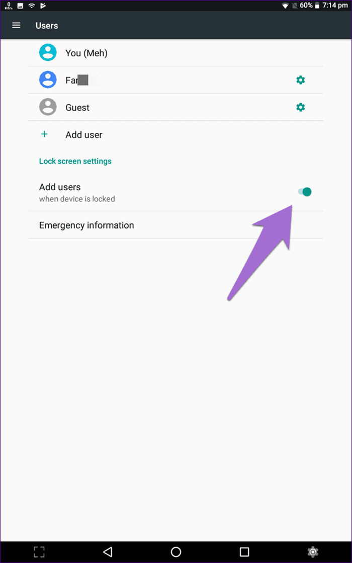 Multiple User Profiles Android 6