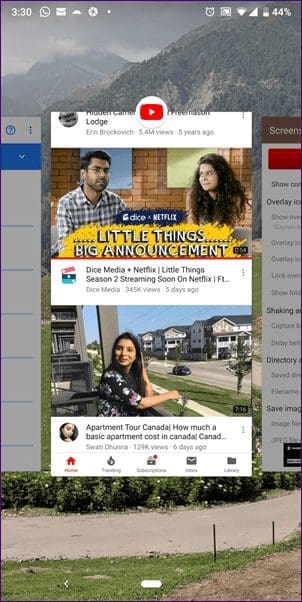 Multitask Android 9 P 5