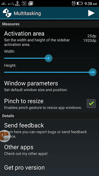Multitasking Customization 1