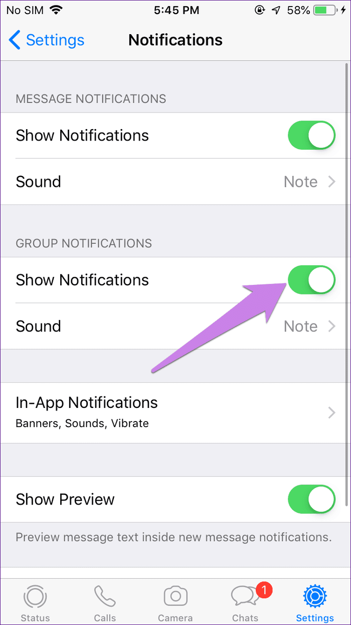 Mute All Notifications Whatsapp 19