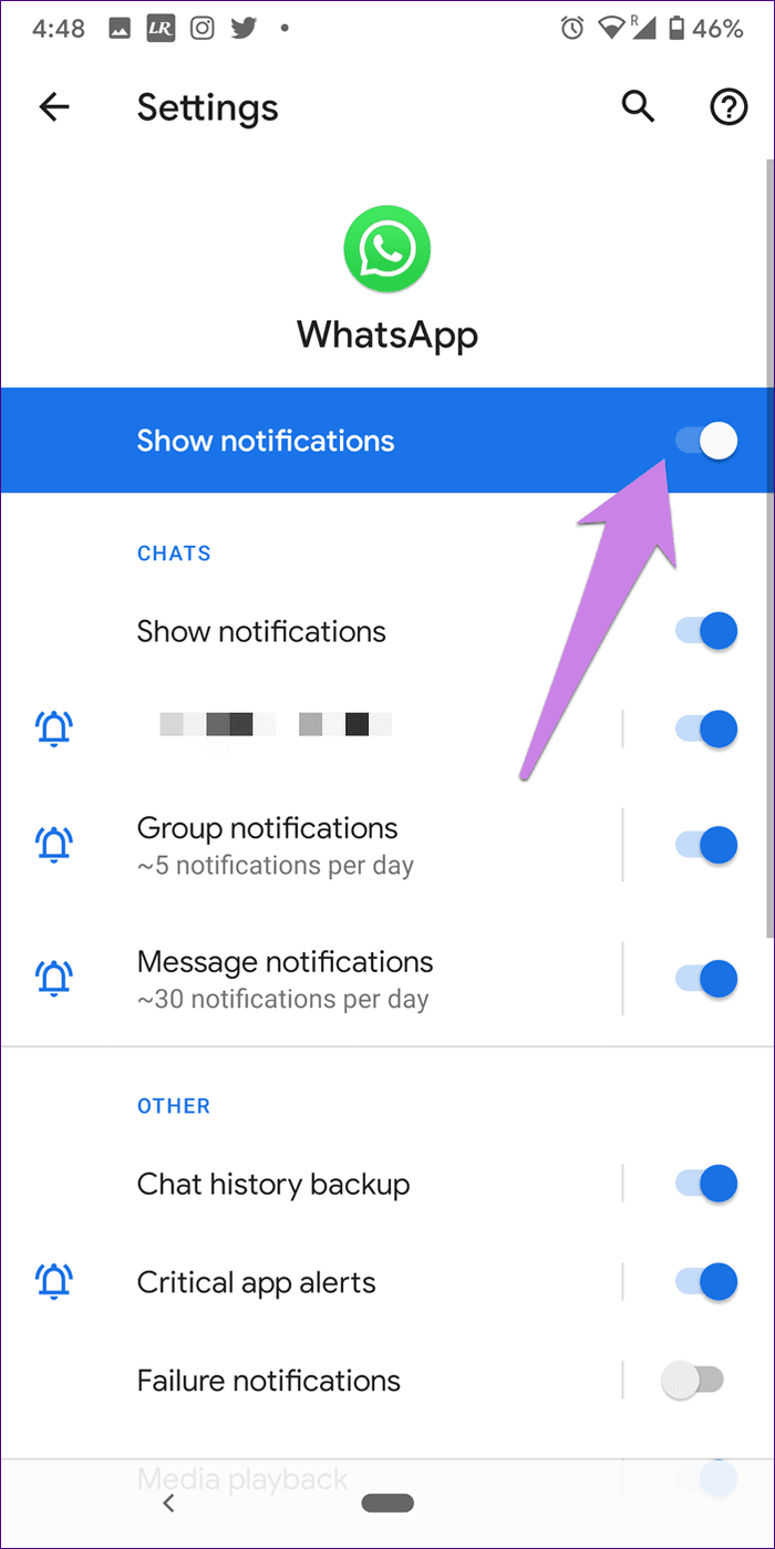 Mute All Notifications Whatsapp 4