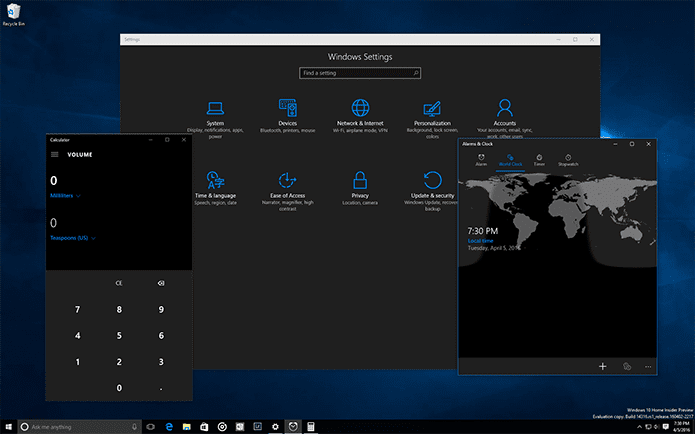 Native Dark Theme