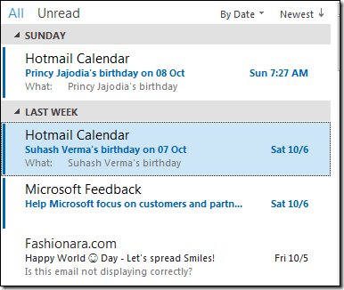 New Email