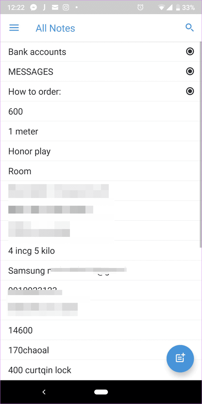 Note taking apps for android and iphone 3
