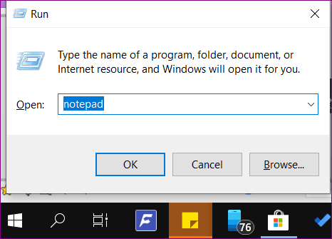 Notepad missing in windows computer 4