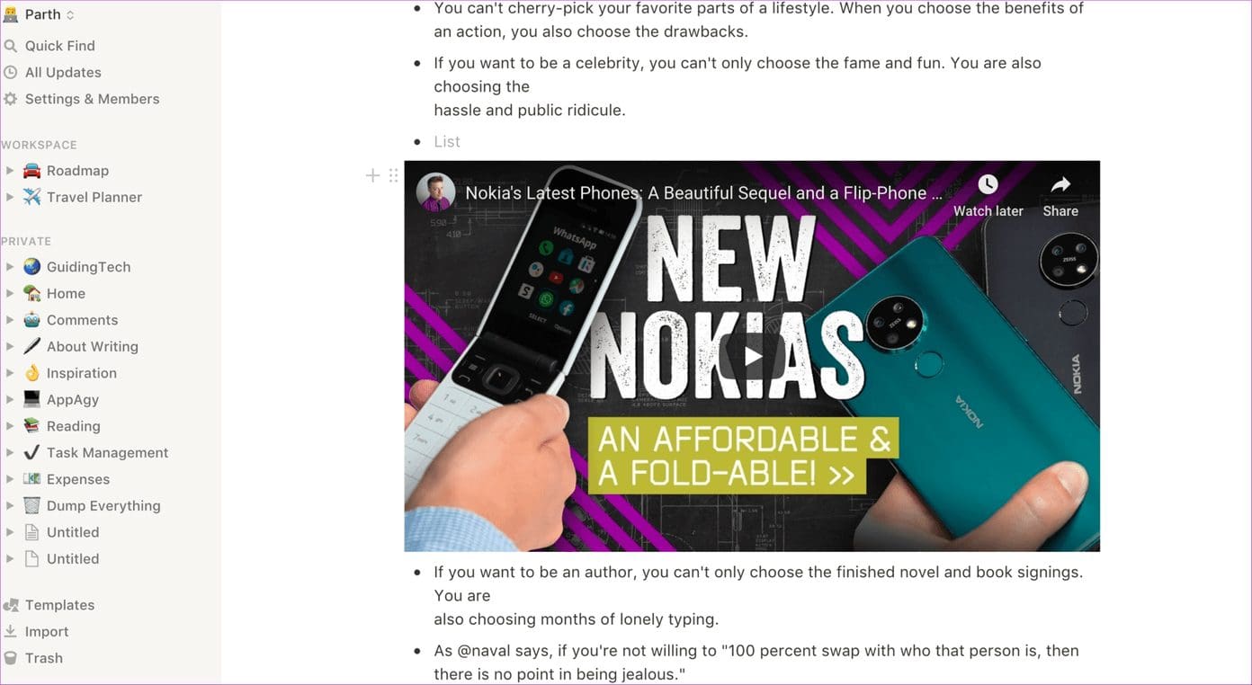 Notion apps integration