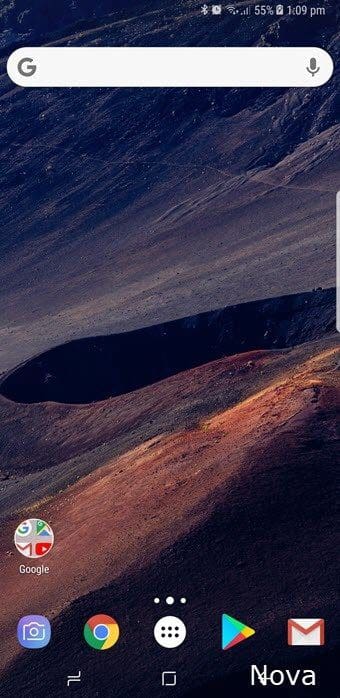 Nova Home Screen