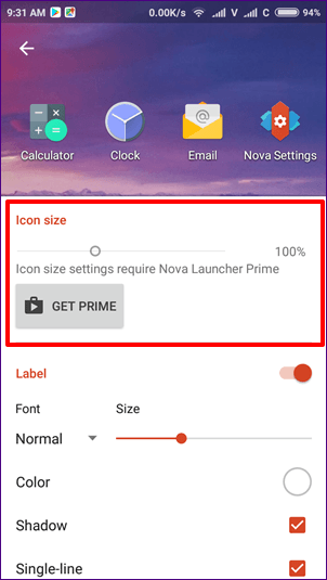 Nova Launcher Prime Vs Nova Launcher Features 1