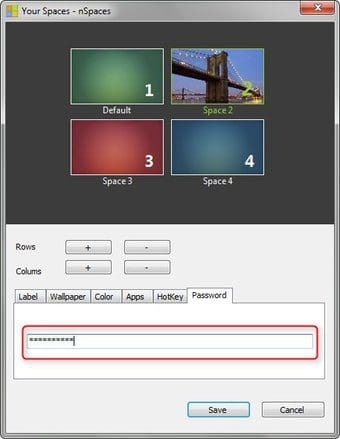Nspaces Password