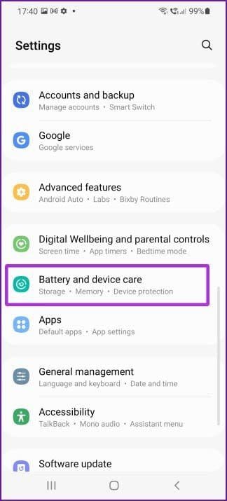 One ui 4 battery