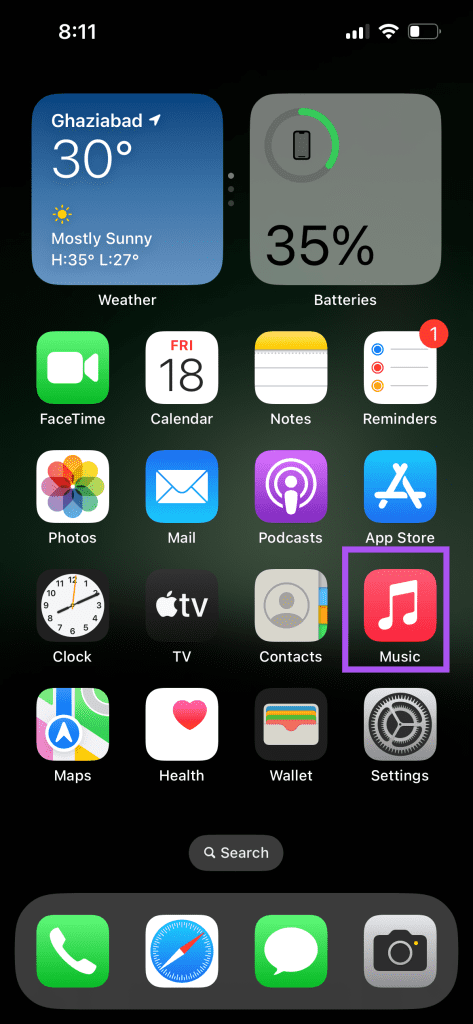 open apple music on iphone