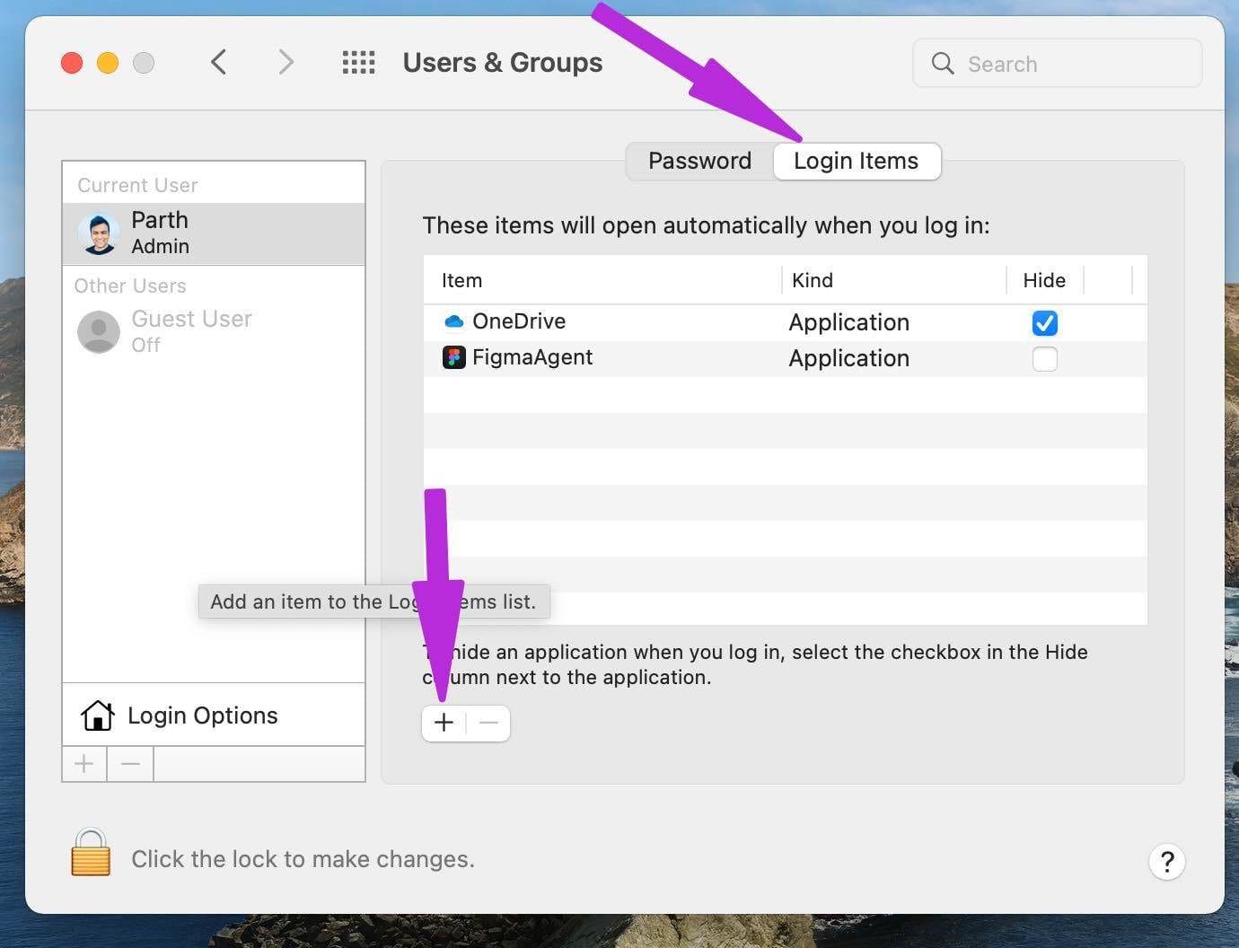 Open apps on startup
