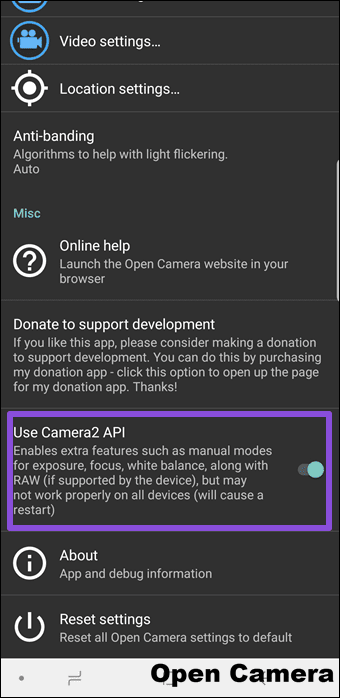 Open Camera Vs Camera Mx89