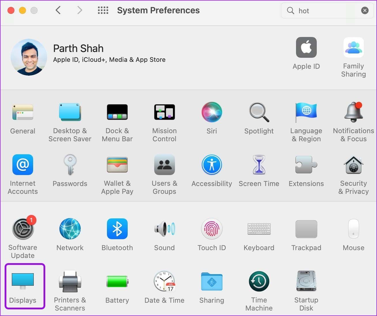 Open display menu fix mac not detecting display