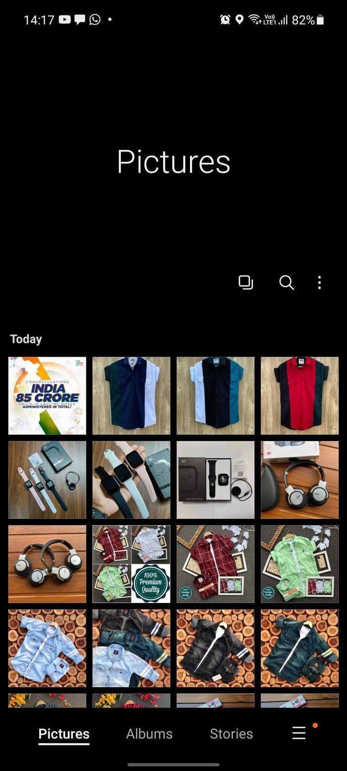 Open gallery app