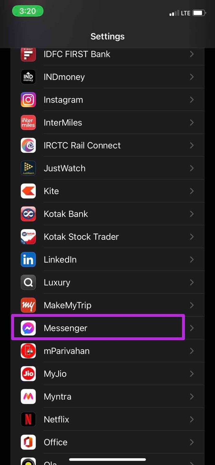 Open messenger