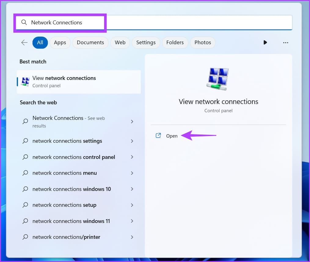 start menu