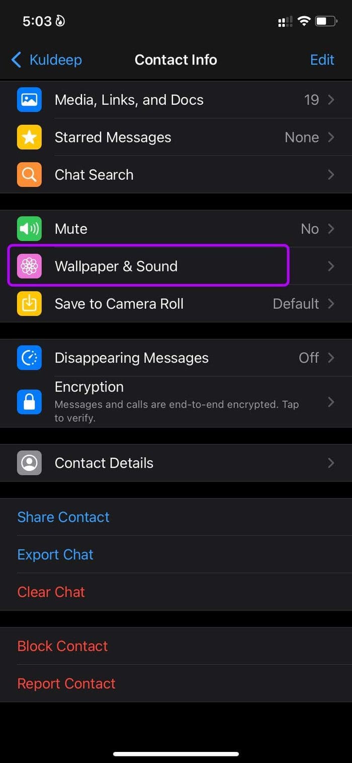 Open wallpaper and sound
