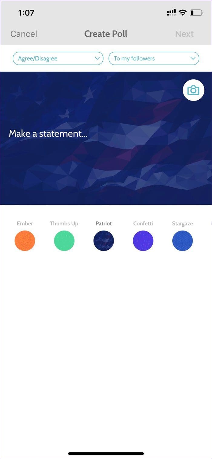 Opinion up question