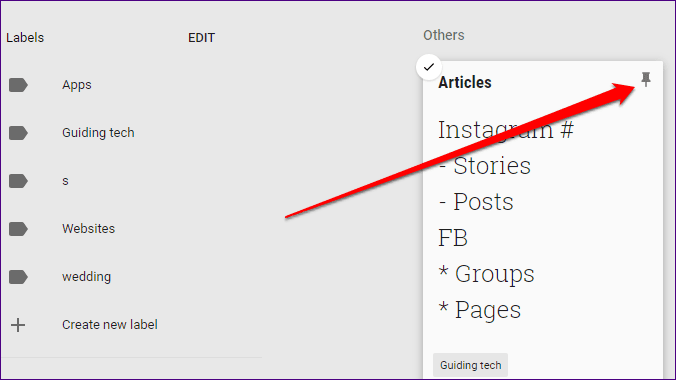 Organize Notes Google Keep 15