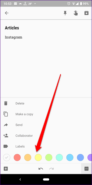 Organize Notes Google Keep 7