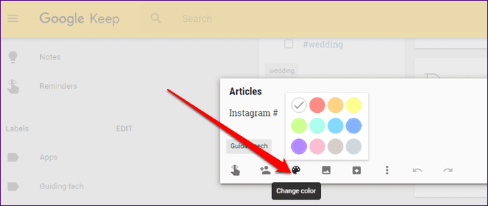 Organize Notes Google Keep 8
