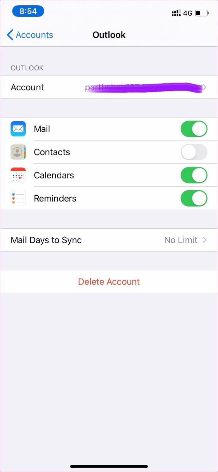 Outlook Apple Reminder